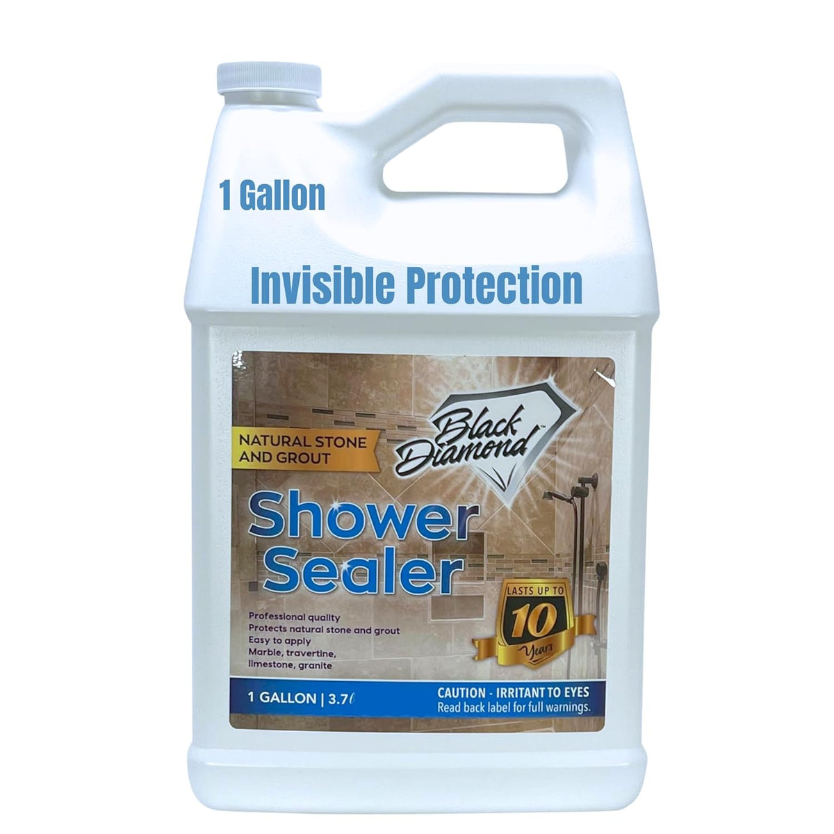 Natural Stone and Grout Penetrating Shower Sealer. Marble, Granite Travertine, Limestone. Protects
