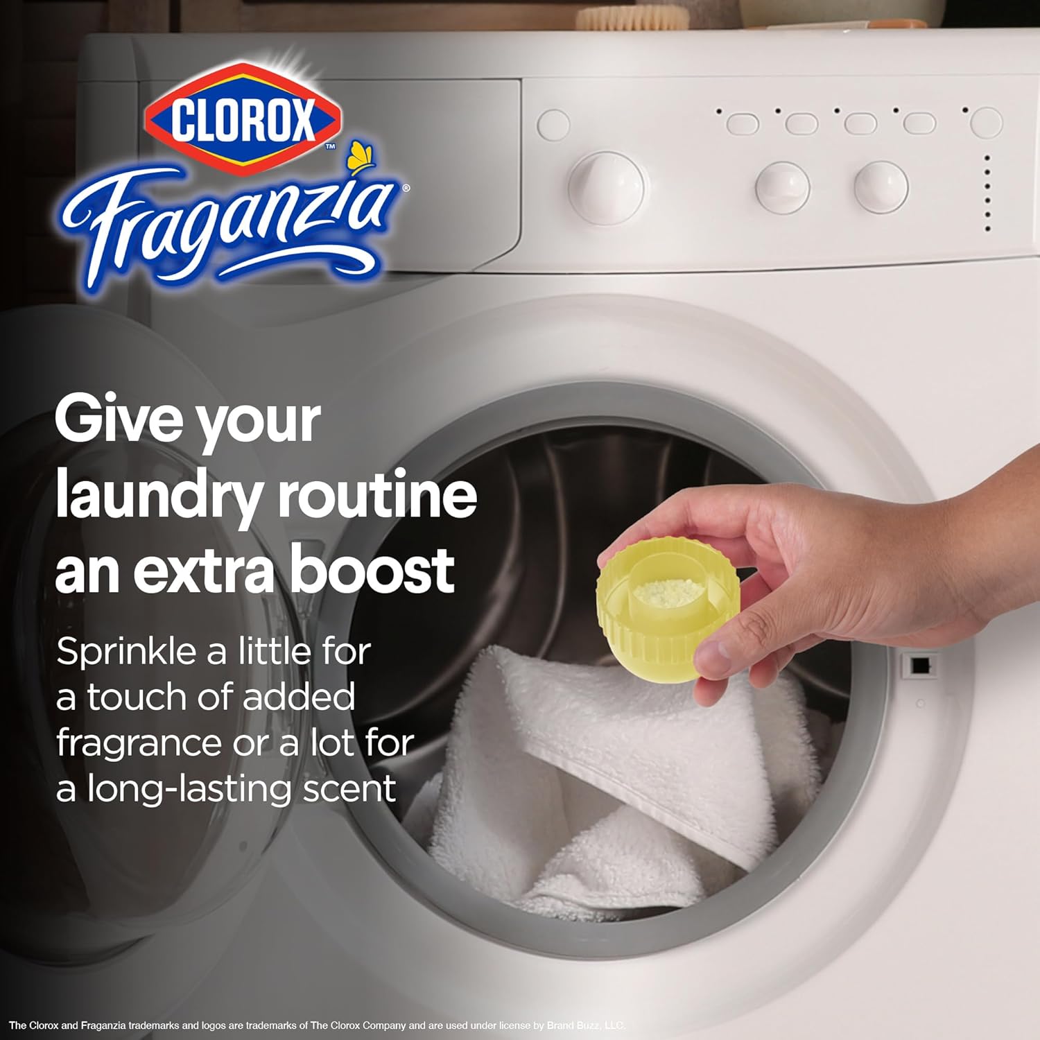Clorox Fraganzia Laundry Scent Booster Crystals in Citrus Blossom Scent - Scented In-Wash Freshener