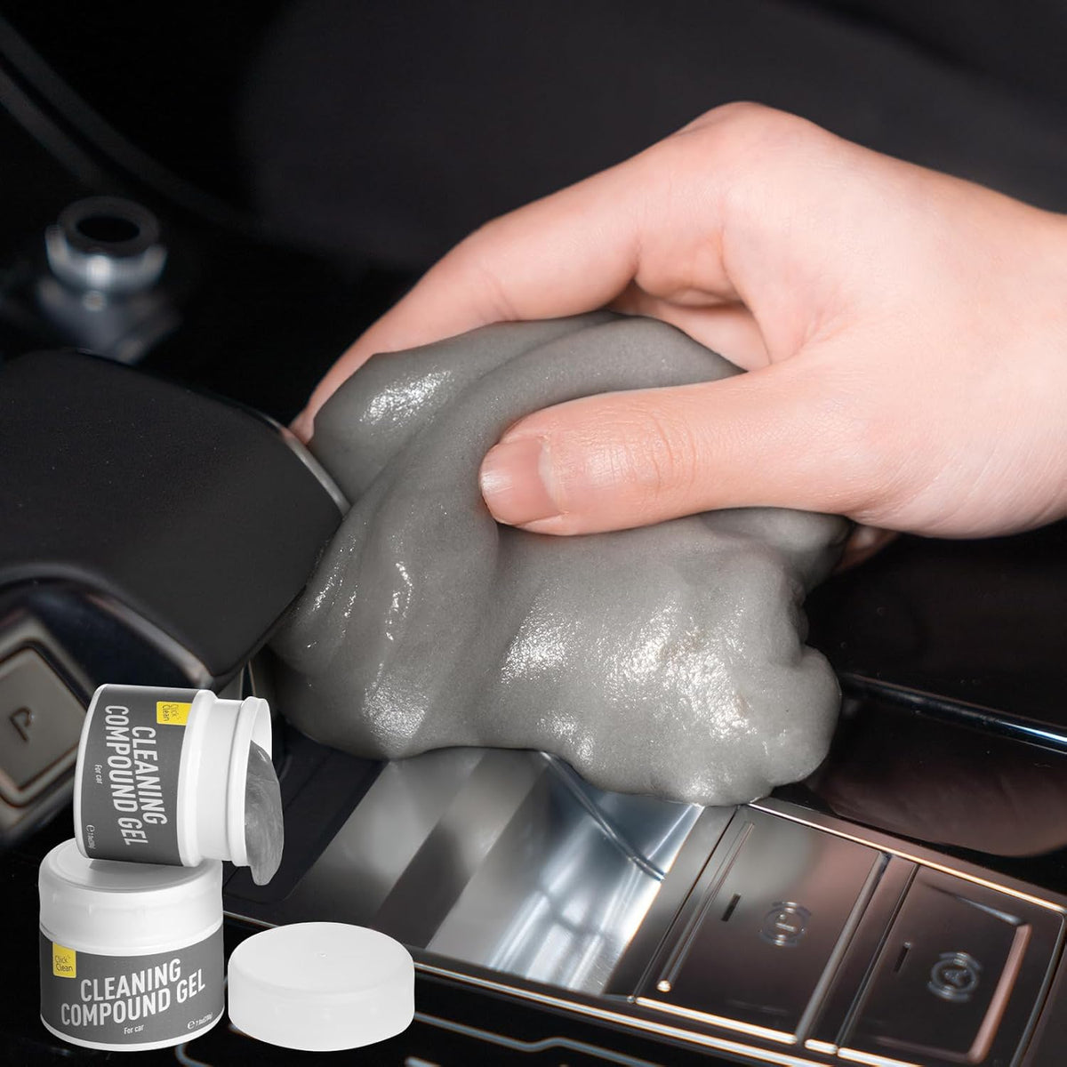 CLICK CLEAN 2Pcs Cleaning Gel for Car, 7oz Car Detailing Tools, Cleaning Putty Gel, Car Interior