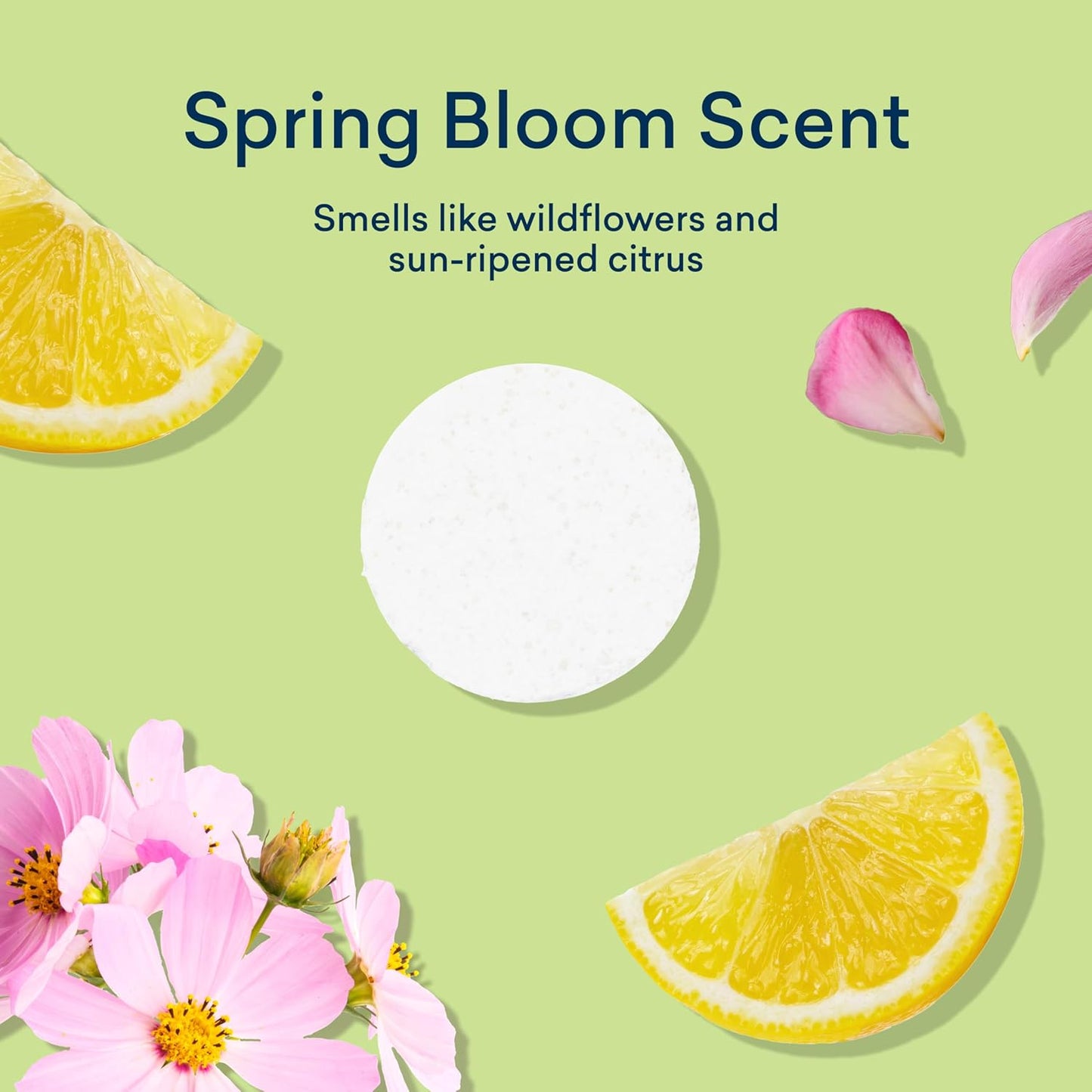 BLUELAND Laundry Detergent Tablets, Starter Set, Spring Bloom Scent, 60 Count with Tin
