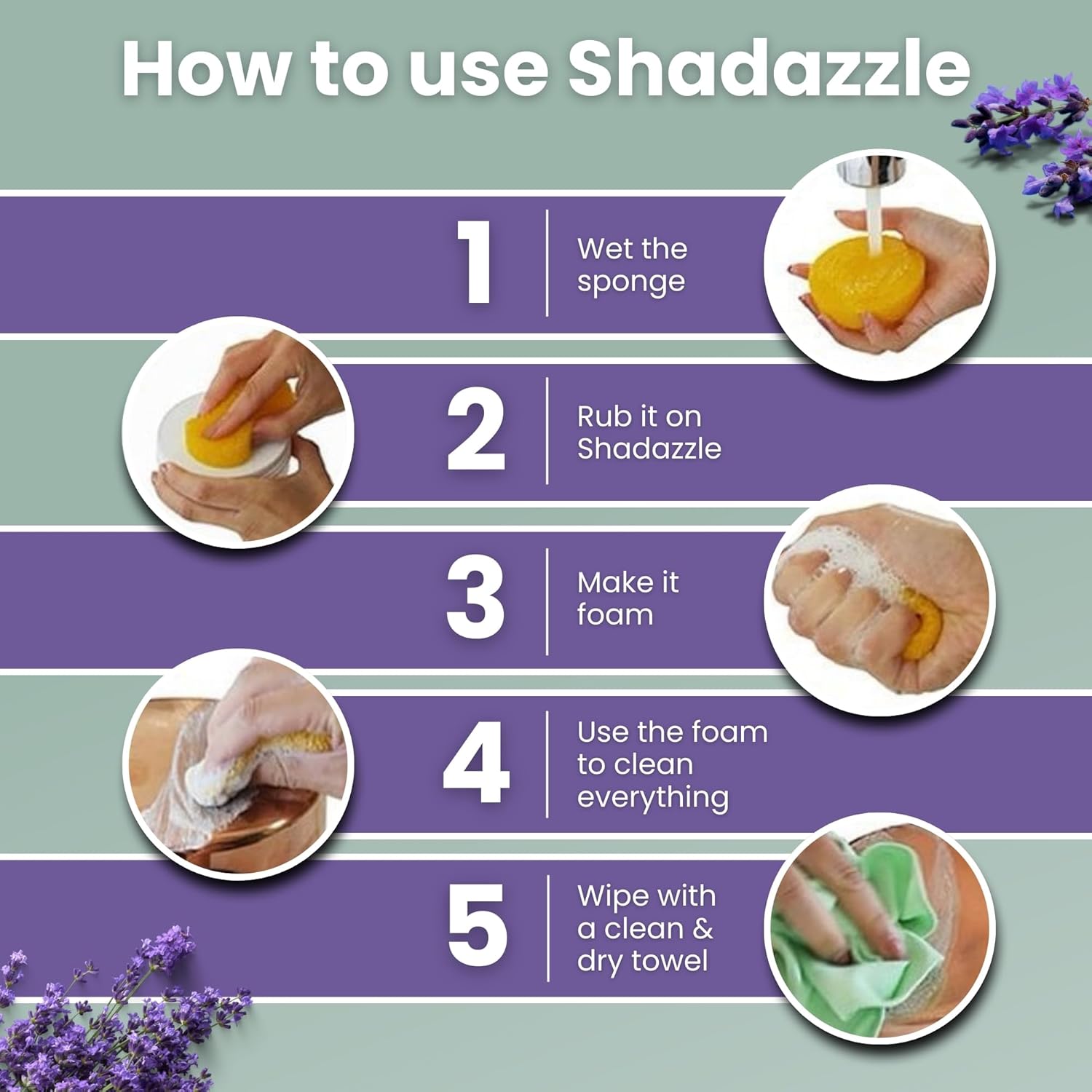 Shadazzle Natural All Purpose Cleaner and Polish – Eco friendly Multi-purpose Cleaning Product (2
