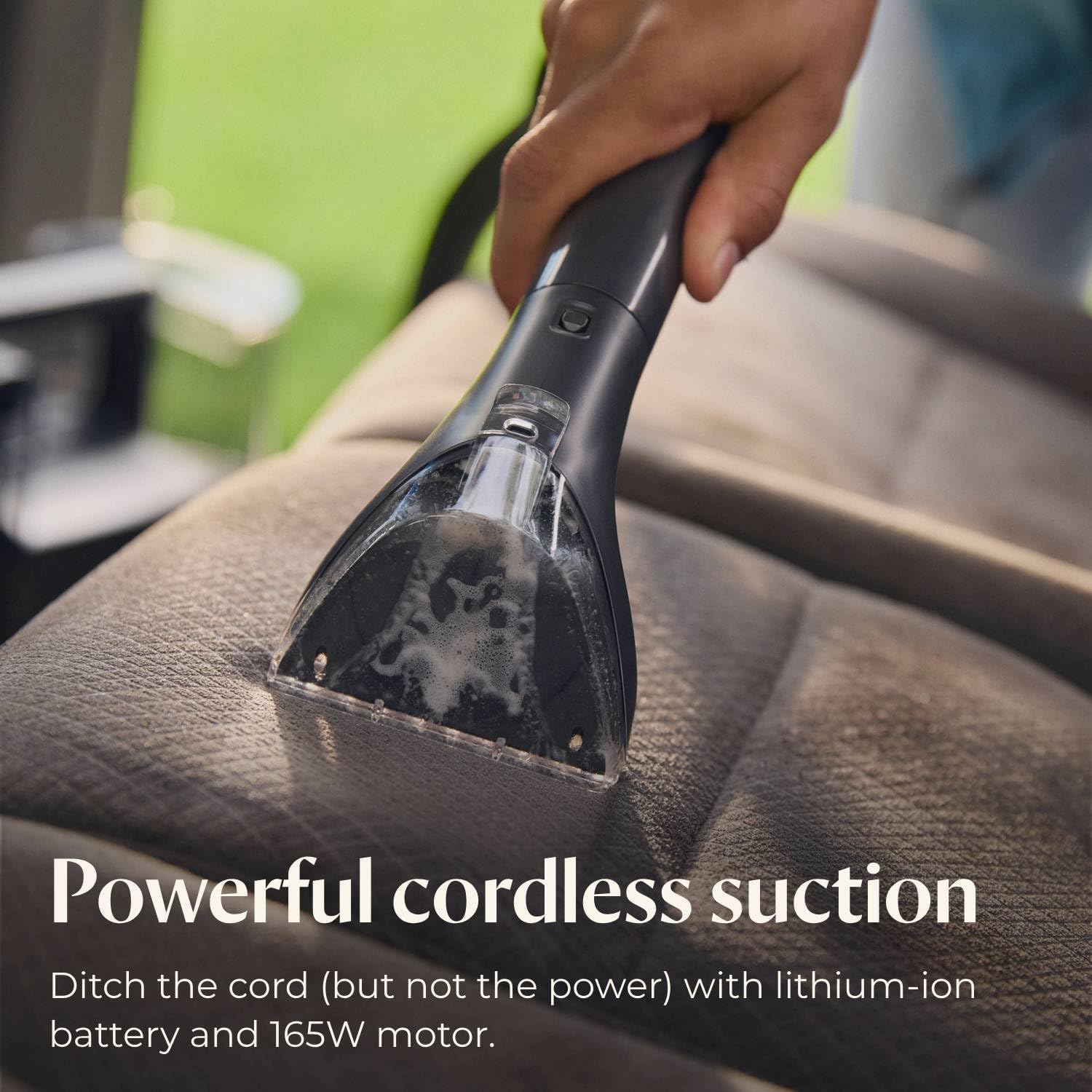 BISSELL Little Green Cordless Portable Deep Cleaner with 25V Lithium-Ion Battery & Battery-Boost