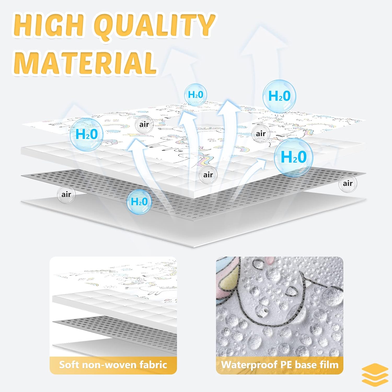 Mimorou 40 Pcs Toilet Seat Covers Disposable for Kid Toddler Extra Large Paper Potty Seat Cover