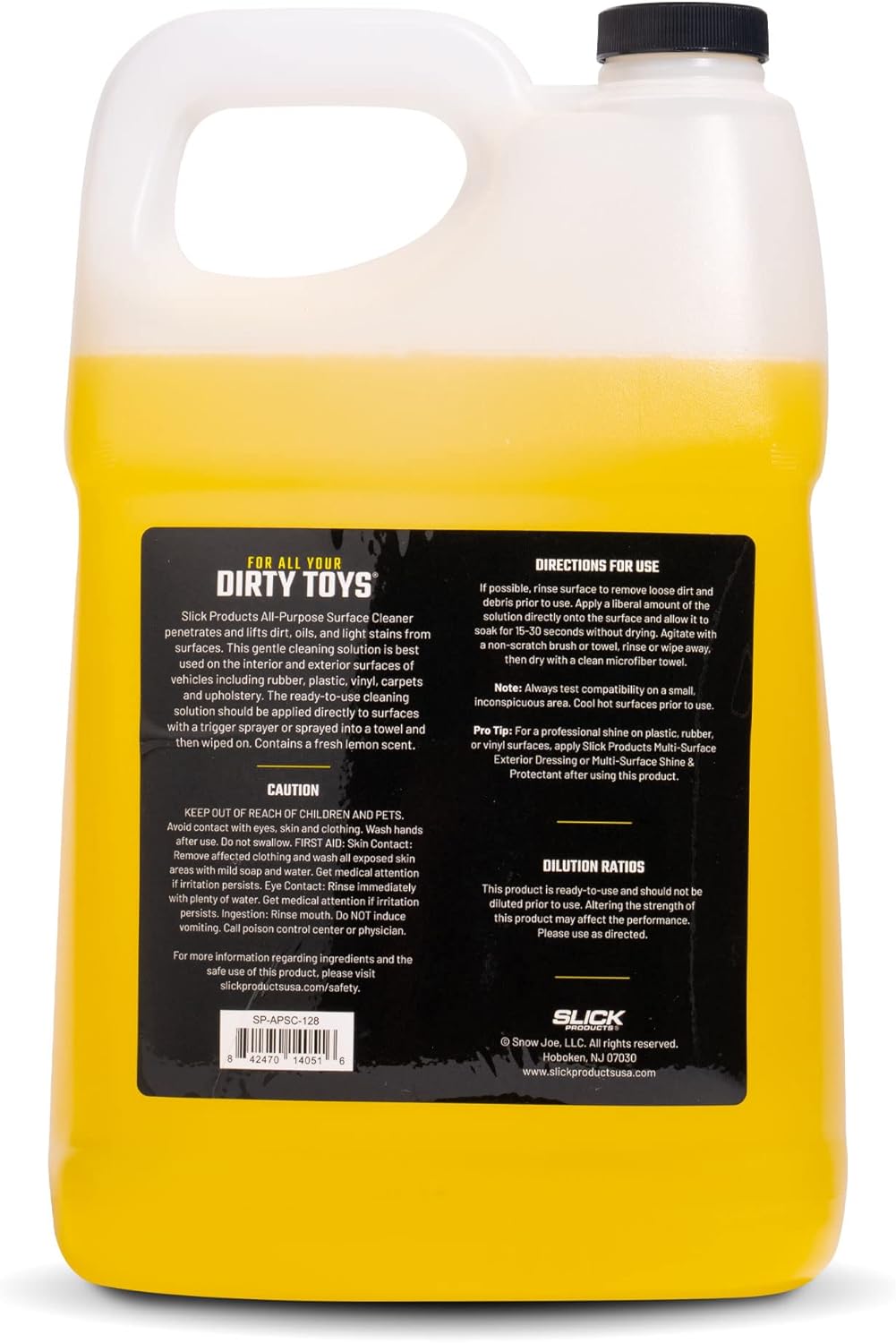 Slick Products All-Purpose Surface Cleaner – Heavy-Duty Interior & Exterior Car Cleaner for Vinyl