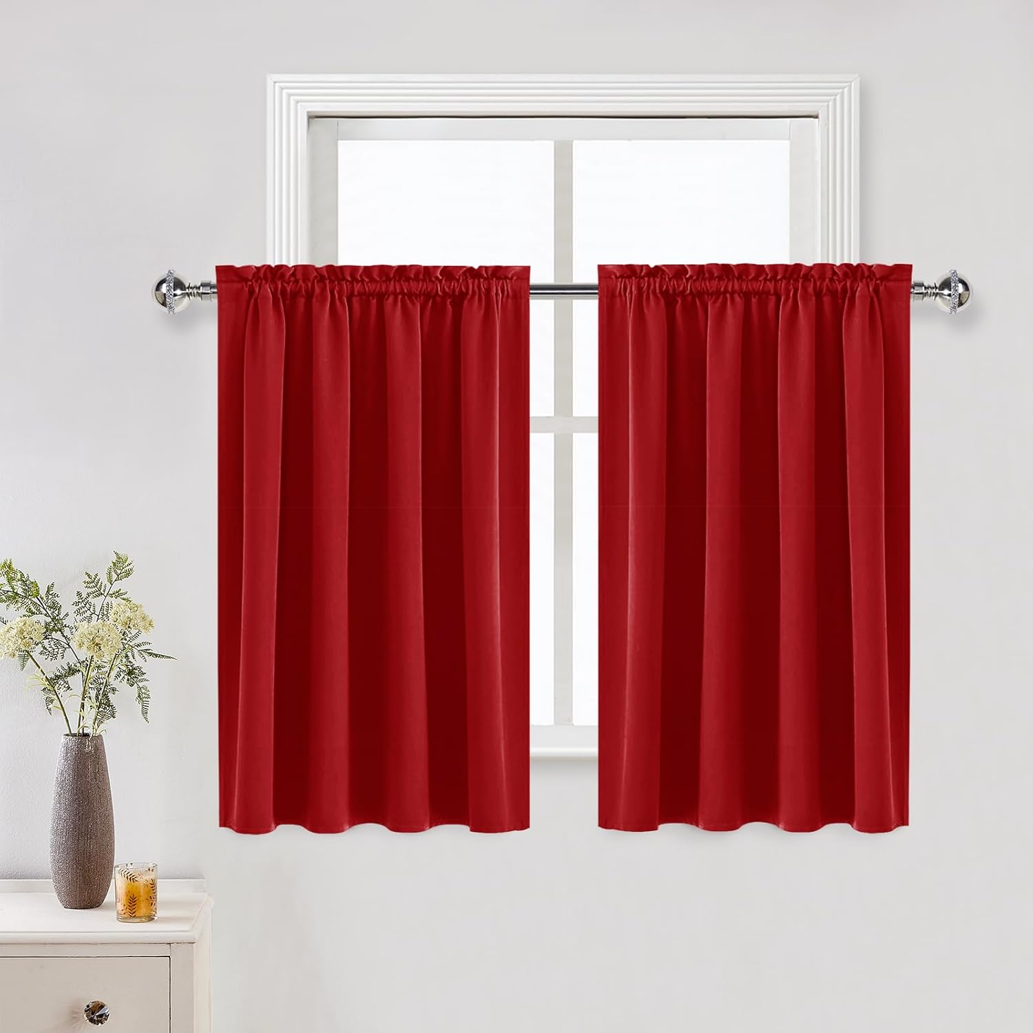 DWCN Blackout Curtains for Living Room Thermal Insulated, Energy Saving & Noise Reducing Bedroom