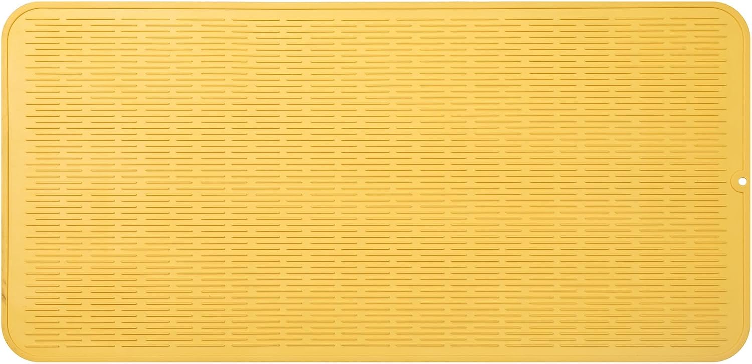 Silicone Dish Drying Mat for Multiple Usage,Easy clean,Eco-friendly,Heat-resistant Silicone Mat for