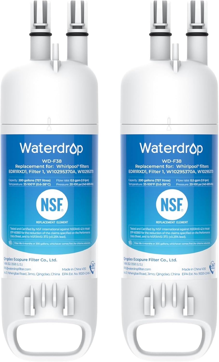 Waterdrop ?�„?�ƒ?�‘?Ÿ�?�‘?�—?�ƒ?Ÿ� Replacement for Everydrop® ?�…?�¢?�¥?�­?�ž?�« ?Ÿ�,W10295370A