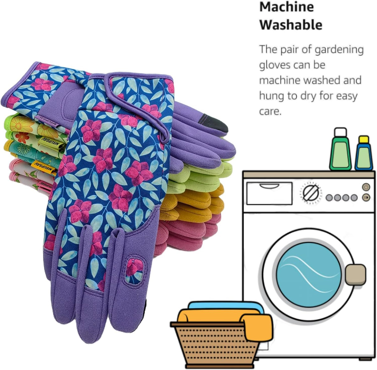 Thorn Proof&Puncture Resistant Gardening Gloves with Grip,Garden Gloves for Women, Leather Work