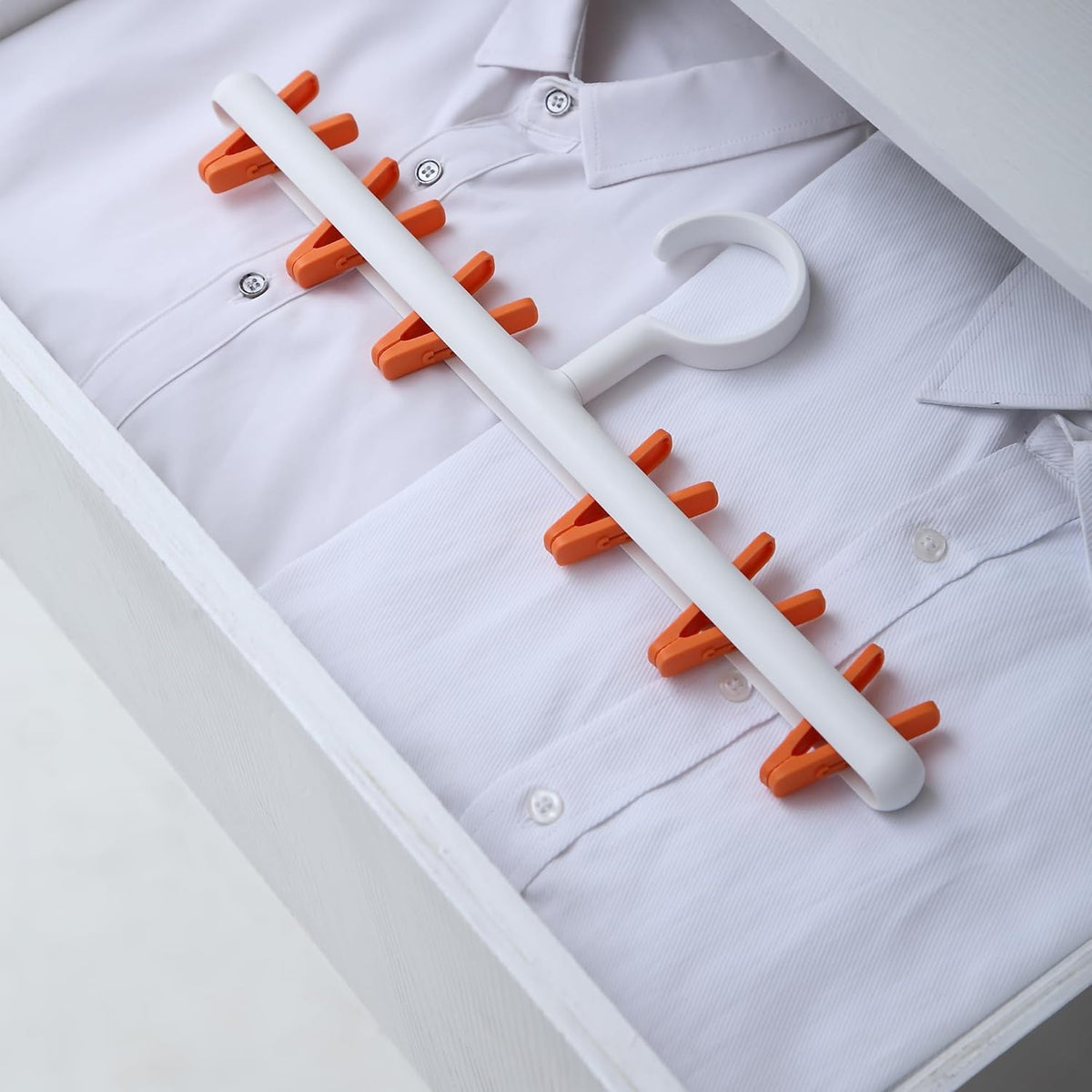 Clothes Hanger 2 Pack Clothes Drying Racks Windproof for Drying Socks Bras Underwears Baby Clothes