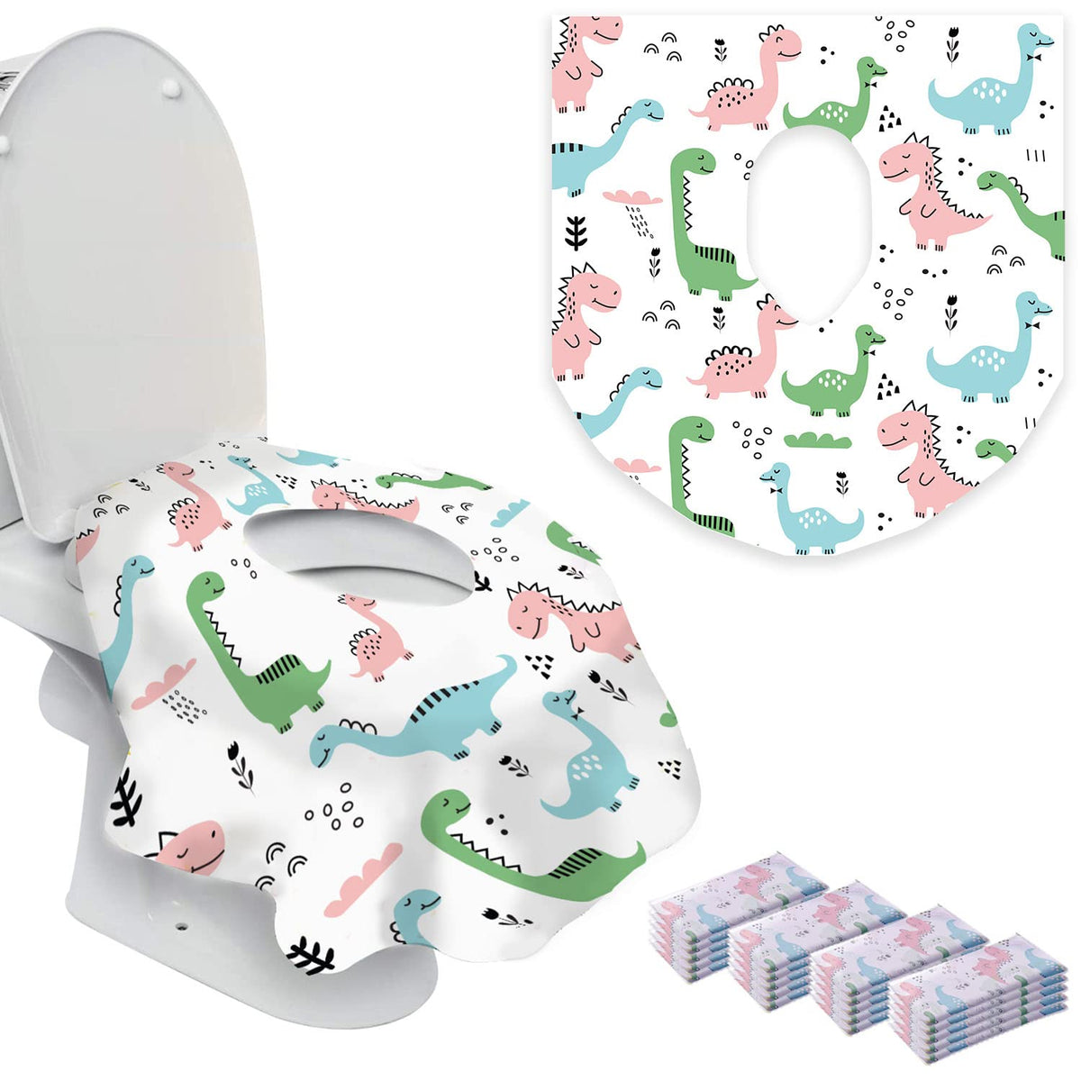 20 Extra Large Toilet Seat Covers Disposable for Kids & Adults-Toilet Covers Disposable for