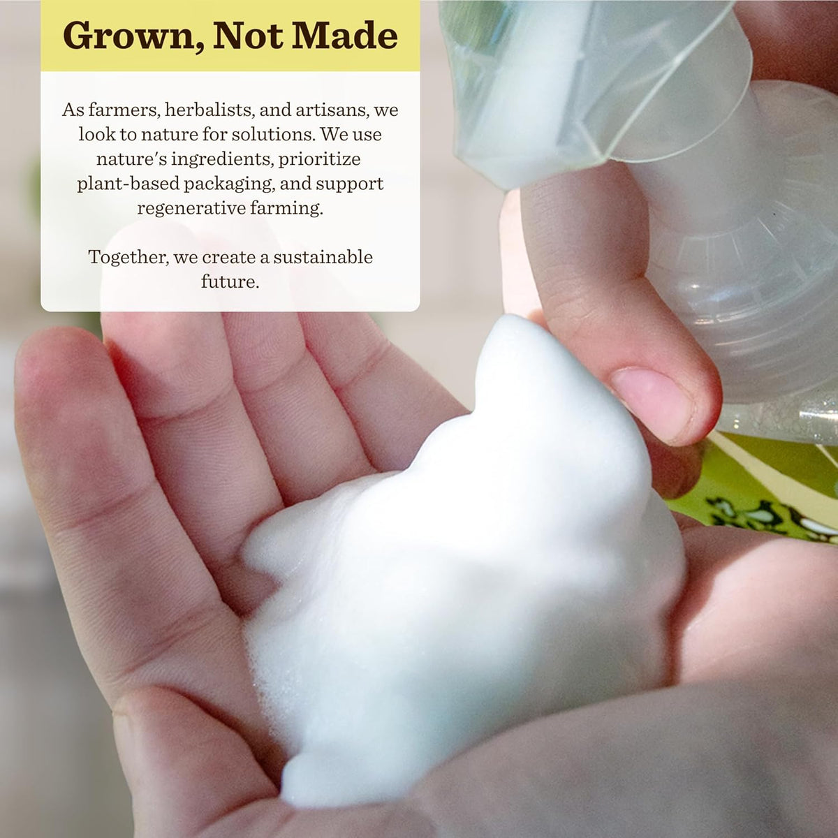 Moon Valley Foaming Hand Soap Refill Pouch, Two-Pack Lemon Rosemary Soap, Vegan and Non-GMO