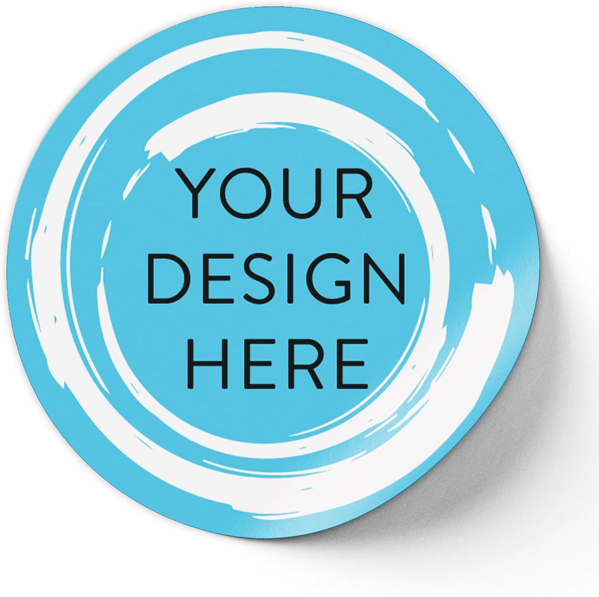 100 Custom Vinyl Stickers - Upload Your own Image, Text, Design, Logo - Personalized Logo Labels