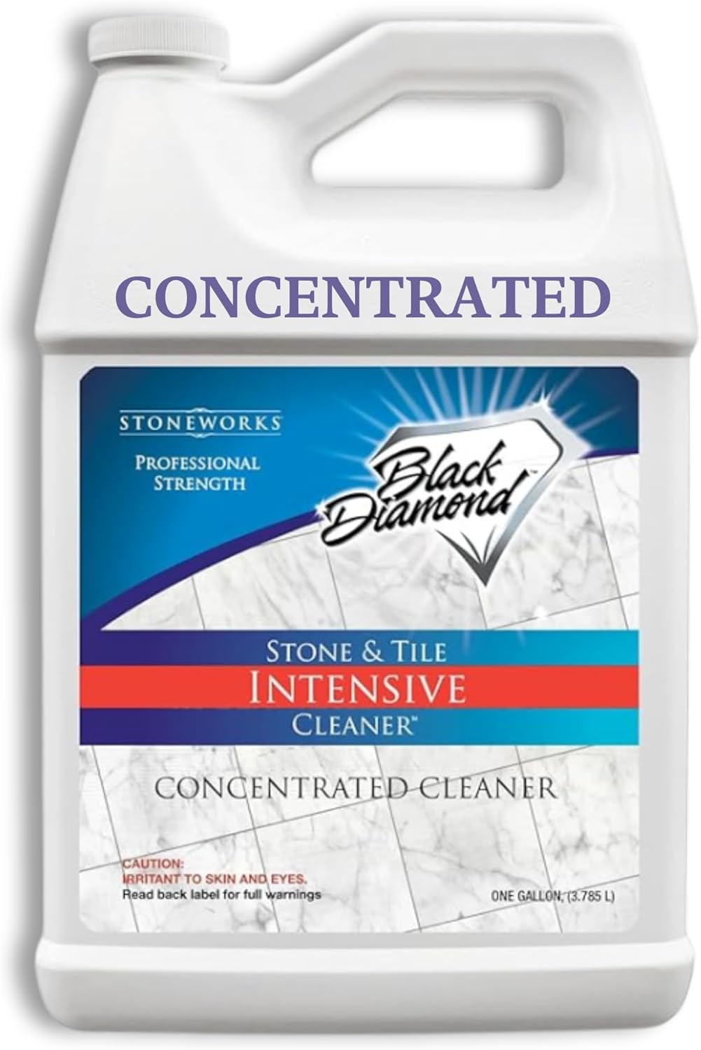 Black Diamond Stoneworks Stone & Tile Intensive Cleaner: Concentrated Deep Cleaner, Marble