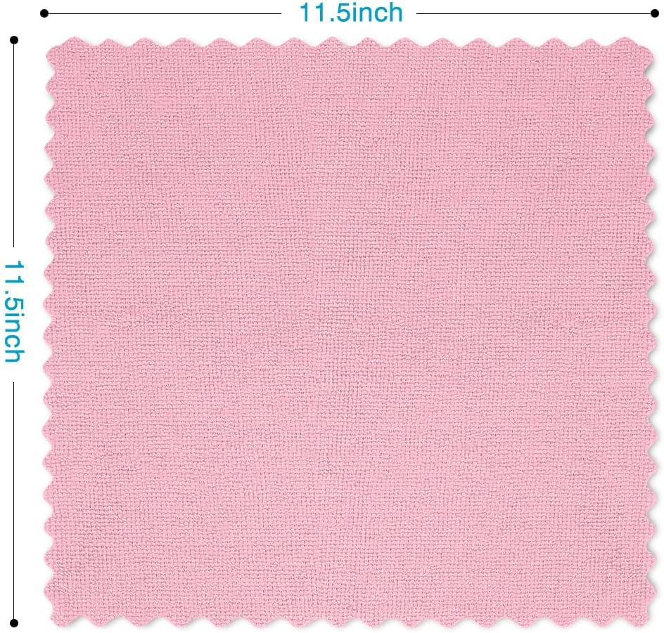 Orighty Microfiber Cleaning Cloth, 24 Pack Highly Absorbent Cleaning Supplies, Reusable Clean Rags