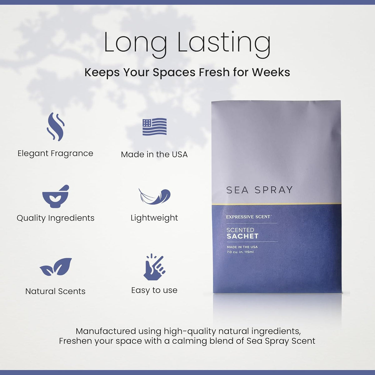 Expressive Scent – Home Fragrance Aromatic Sachets: Premium Long-Lasting Aroma, for Drawers