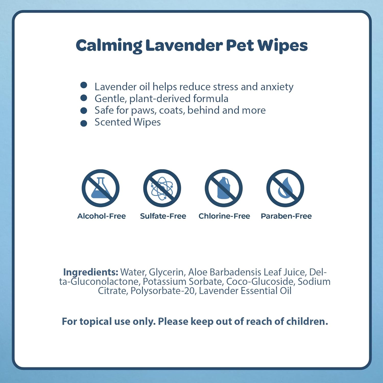 Best Pet Supplies Pet Grooming Wipes for Dogs & Cats,Deodorizer for Coats & Dry, Itchy, or
