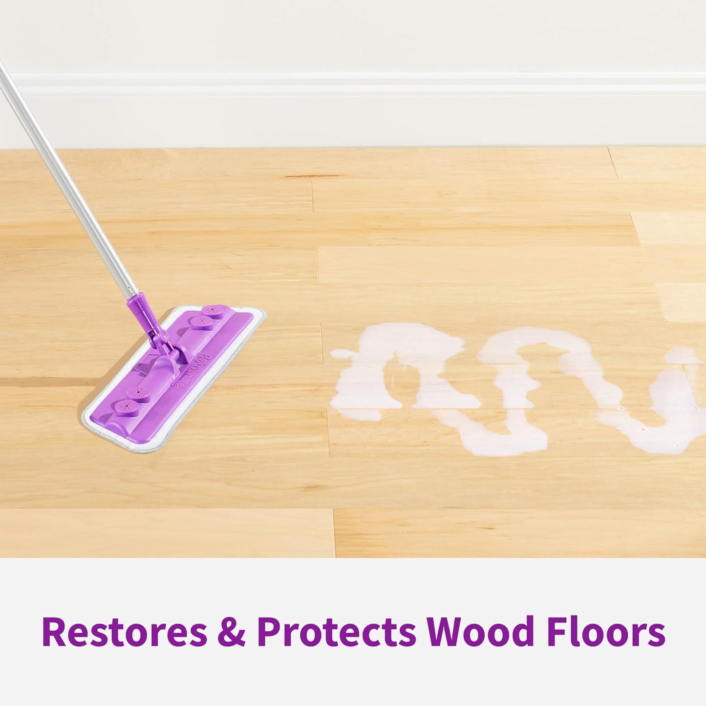Rejuvenate Professional Wood Floor Restorer and Polish with Durable Finish Non-Toxic Easy Mop On