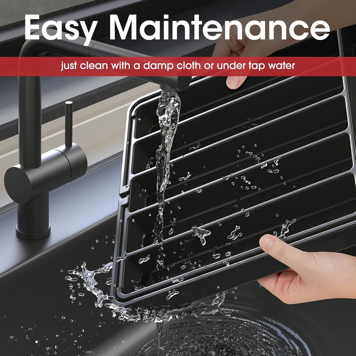 Aujen Silverware Organizer - Expandable Kitchen Drawer Organizer, Adjustable Utensil Organizer