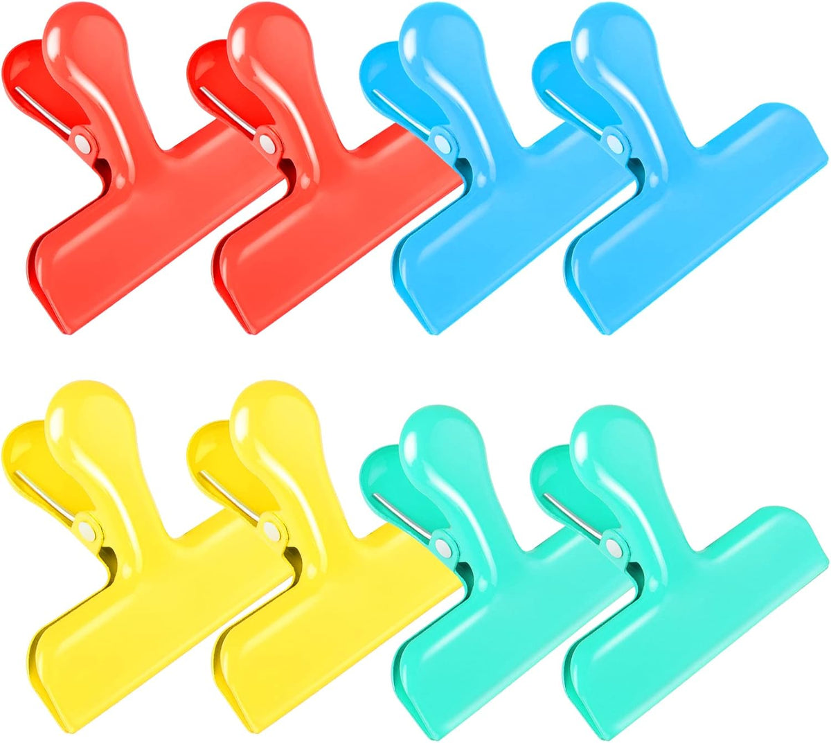 FINDMAG Heavy Duty Stainless Steel Chip Clips, Great for Kitchen Office to Seal Coffee, Chip Bags