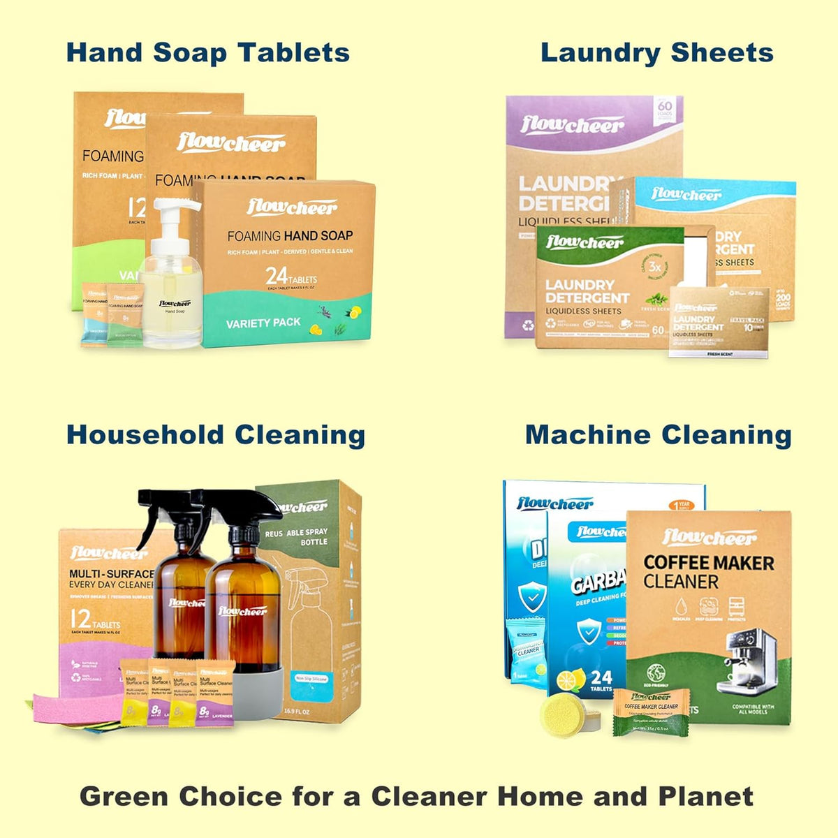 All Purpose Cleaner Concentrate Refills, Multi Surface Clean Refill,No Toxic Cleaning