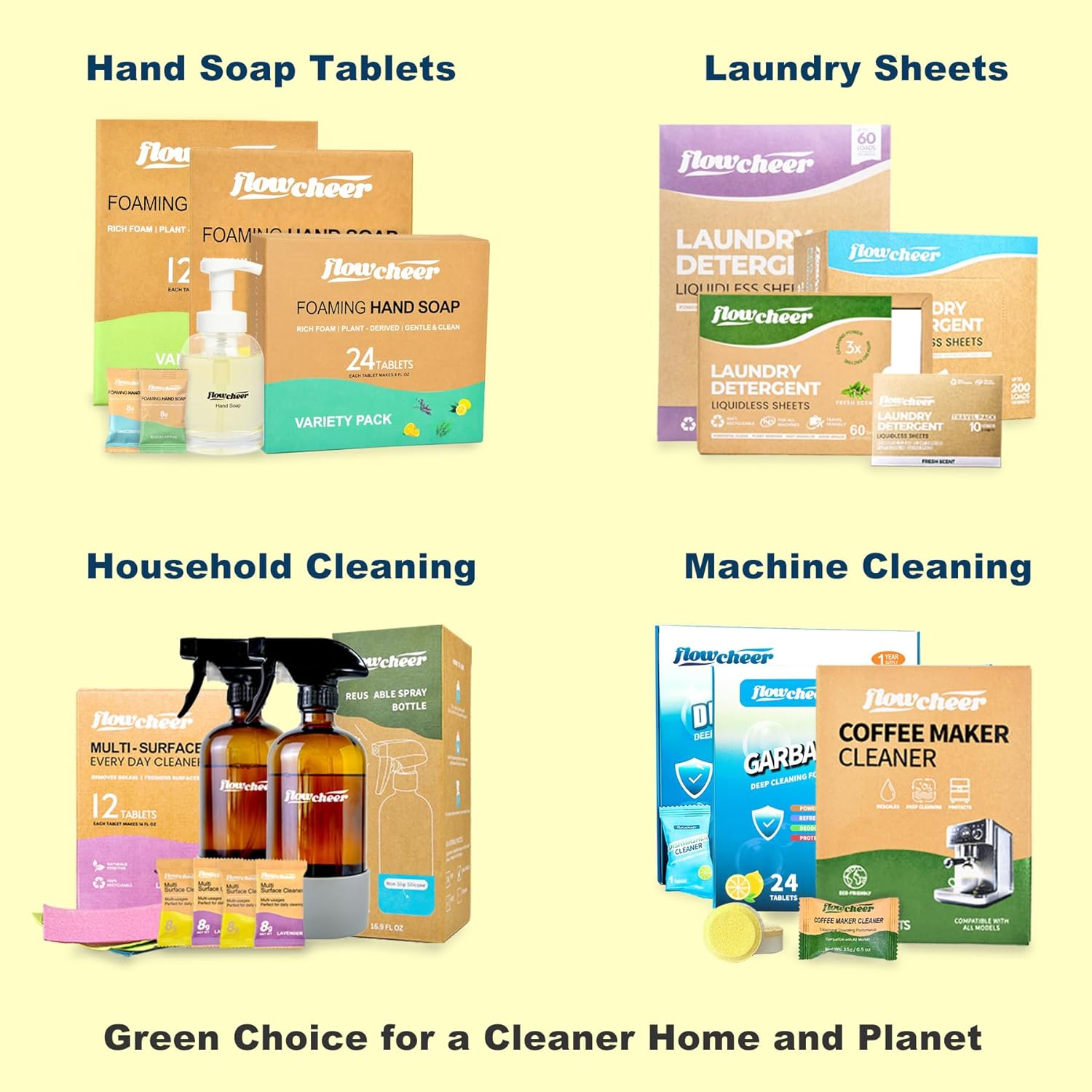 All Purpose Cleaner Concentrate Refills, Multi Surface Clean Refill,No Toxic Cleaning