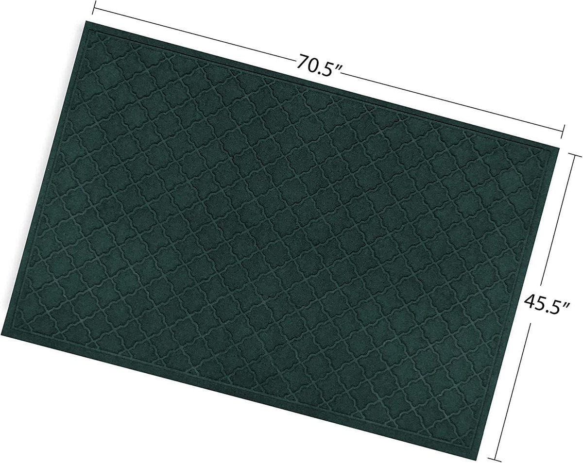 WaterHog Heavy Duty Doorway Mat, 4' x 6', Made in USA, Durable & Skid-Resistant Entryway Mat