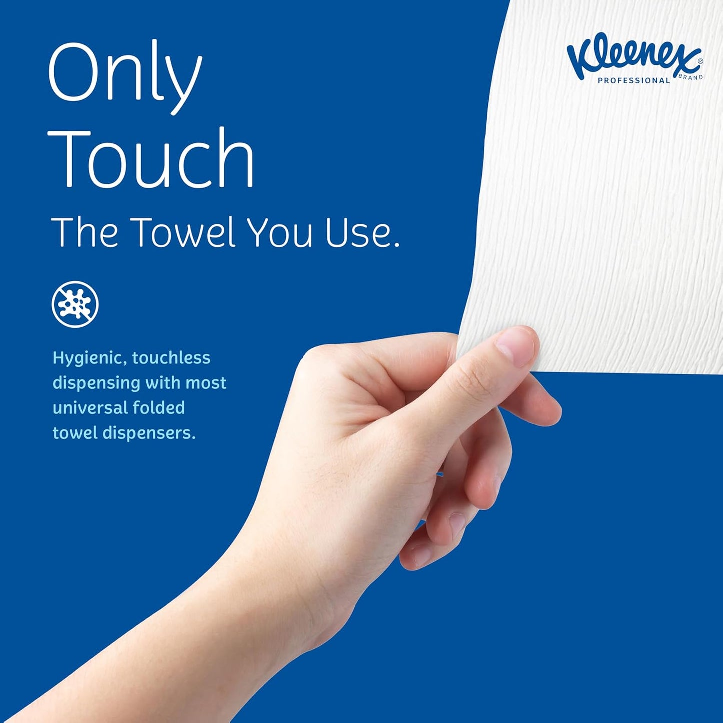 Kleenex Professional Universal Multifold Paper Towels, Bulk (01890), Absorbency Pockets, 9.2" x