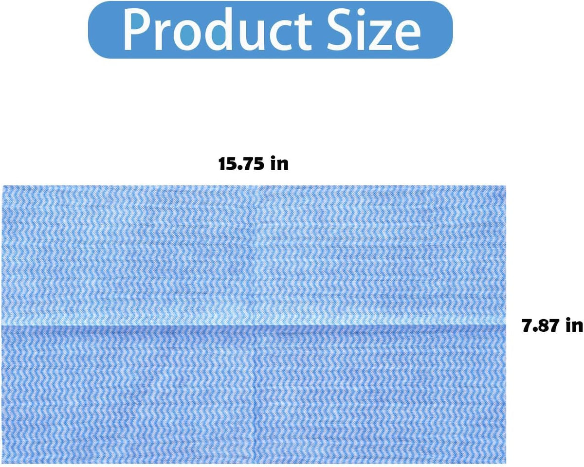 Disposable Cleaning Cloths Multi-Purpose Heavy Duty Disposable Dish Cloth Dish Rags for Kitchen