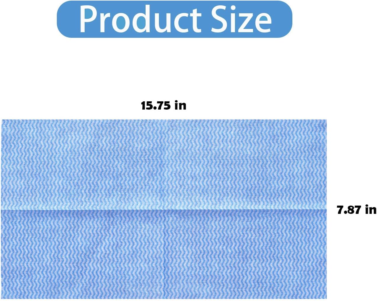Disposable Cleaning Cloths Multi-Purpose Heavy Duty Disposable Dish Cloth Dish Rags for Kitchen