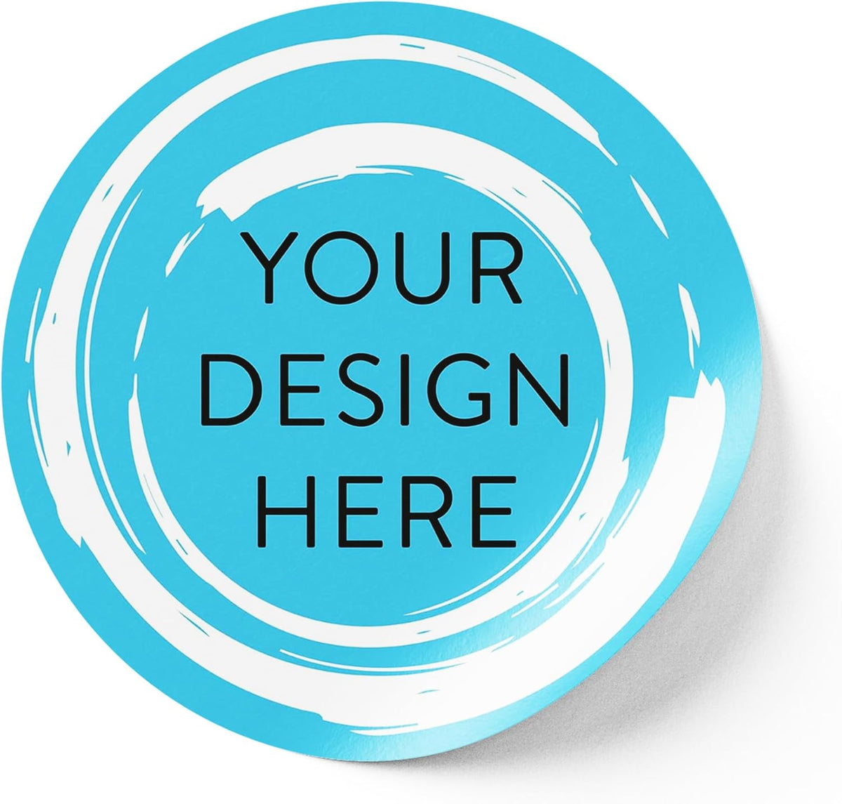 100 Custom Vinyl Stickers - Upload Your own Image, Text, Design, Logo - Personalized Logo Labels