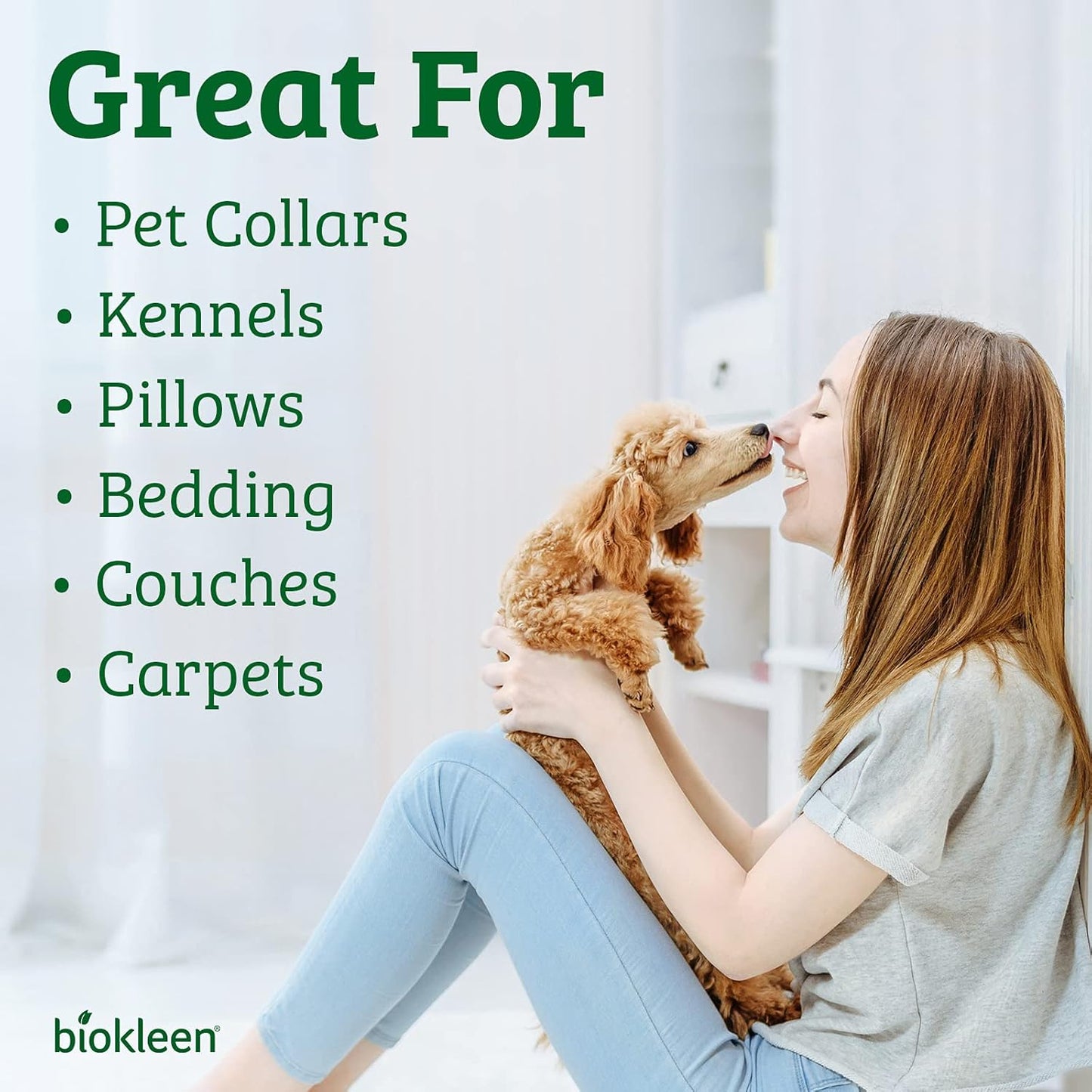Biokleen Bac-Out Pet Stain Remover - Enzymatic, Natural, Plant-Based Destroys Stains & Odors, Safe