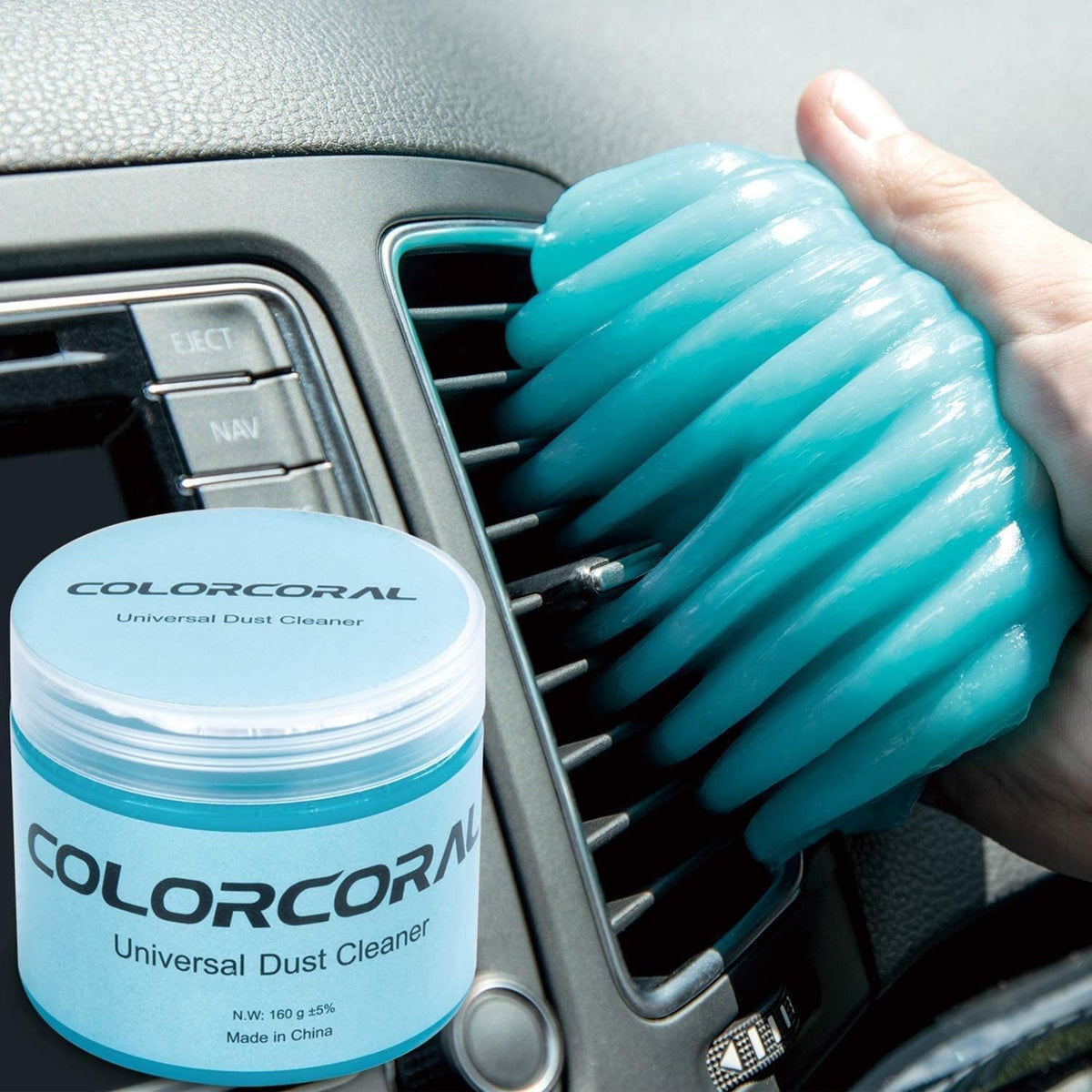 COLORCORAL Car Cleaning Gel Universal Gel for Car Vent Cleaner Cleaning Putty Auto Detailing Car