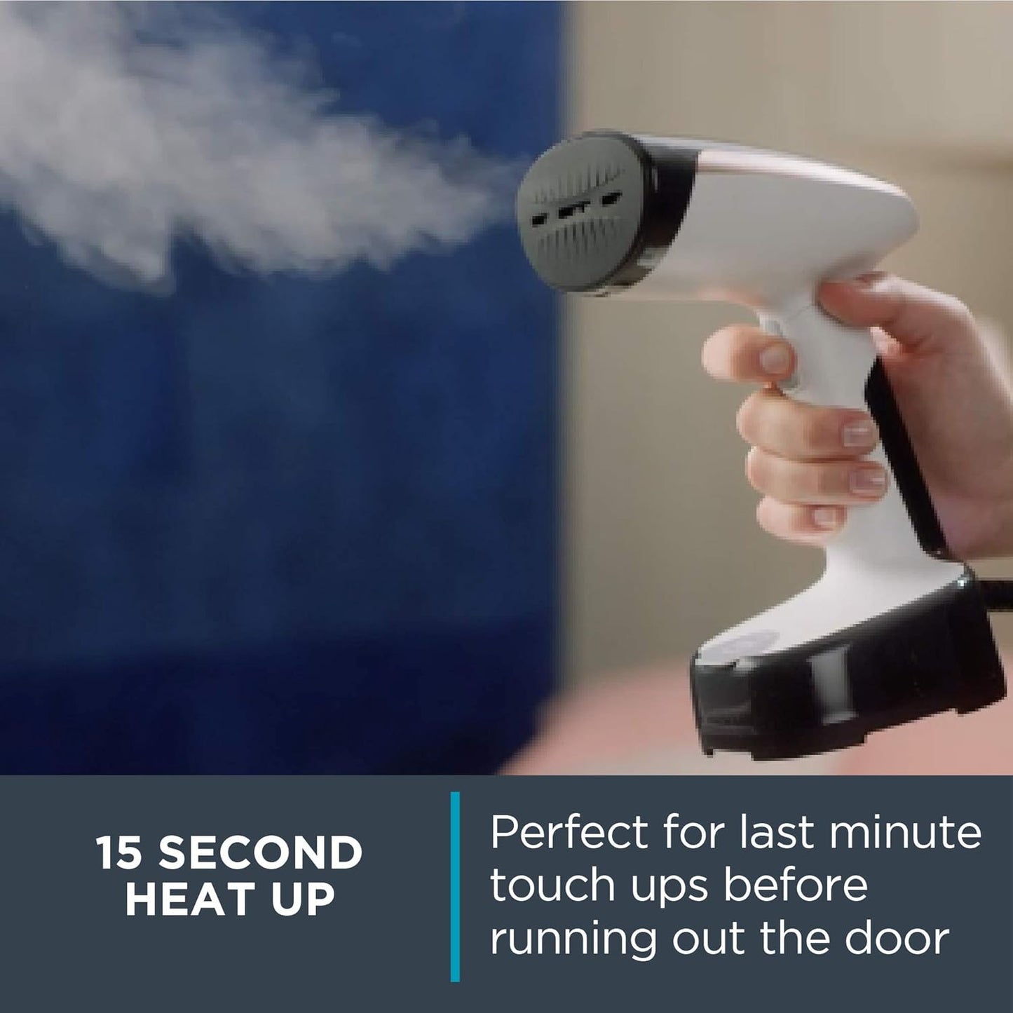Rowenta, Steamer for Clothes, Access Steam Handheld Steamer, 15 Second Heatup, 4 Ounce Capacity