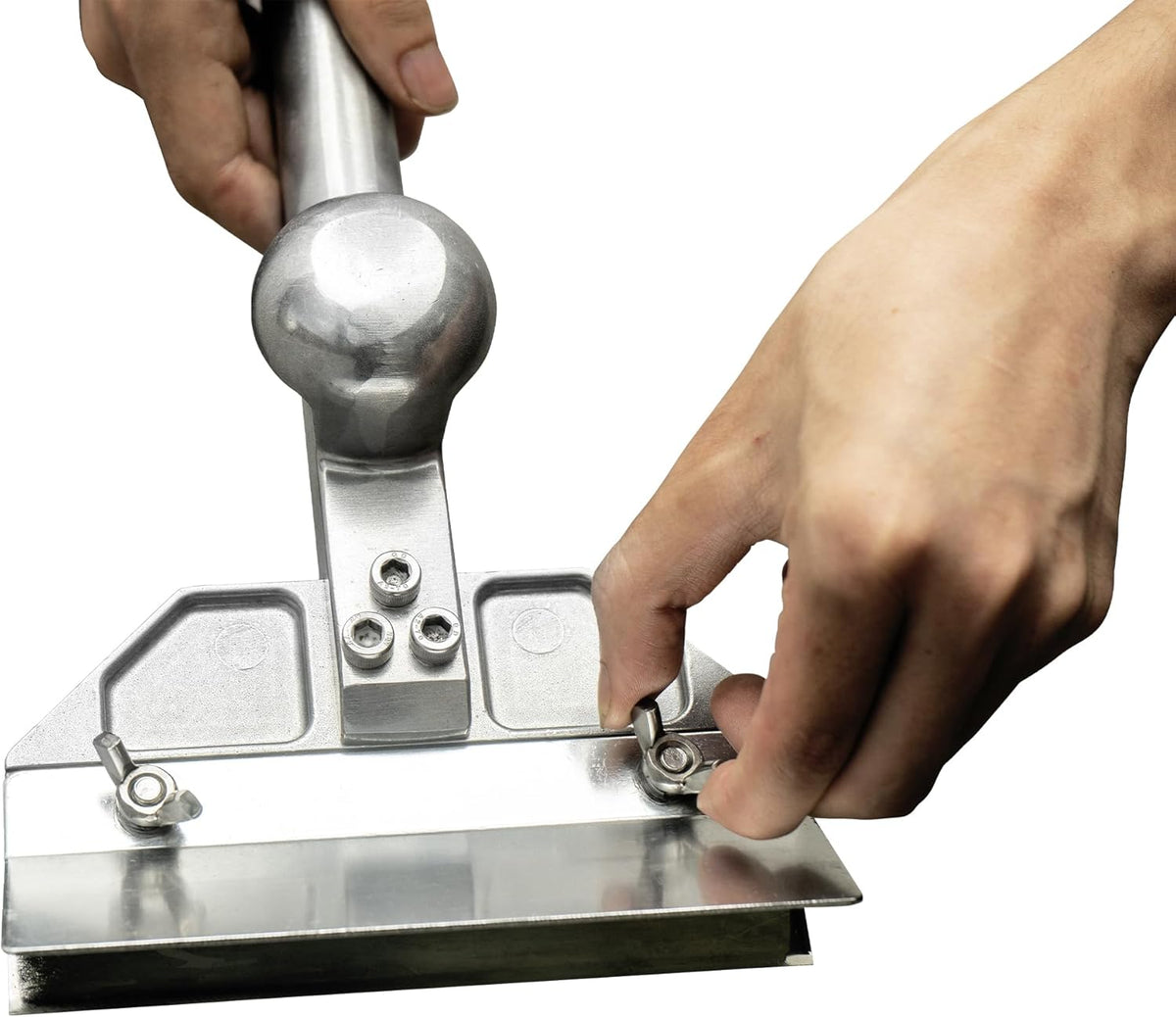 Professional Heavy Duty Grill Scraper for Flat Tops with Stainless Steel Scraper Blade, Flat Top