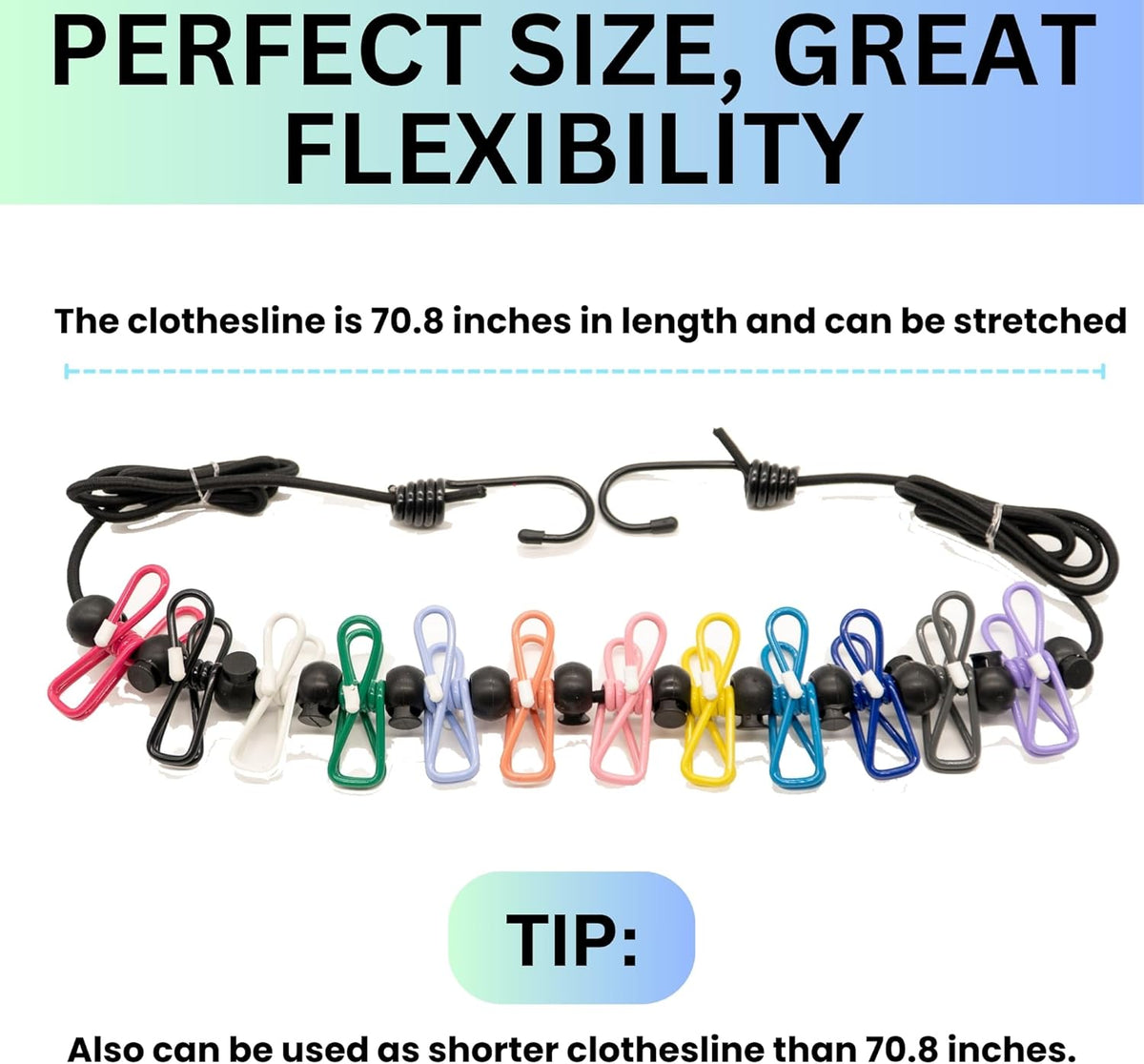 Magnetic Clothesline for Cruise Ship Cabin Approved - Strong Rubber Coated Non-Scratch Magnets