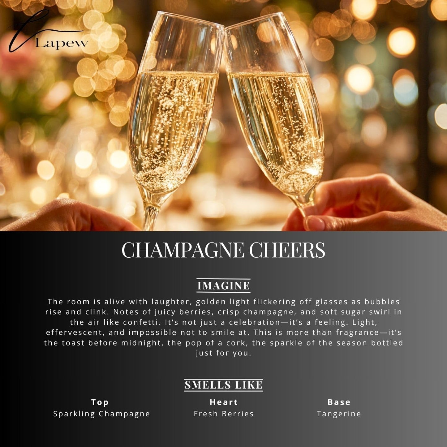 Champagne Cheers Carpet Freshener Powder Refill 36 oz | Powerful Odor Eliminator for Home |