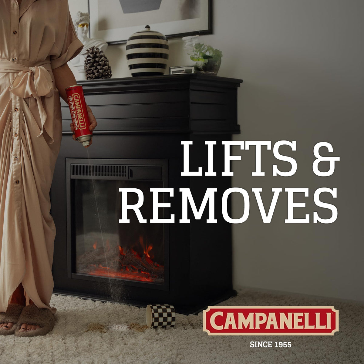 CAMPANELLI Pro Series Carpet & Upholstery Stain Remover Spray, 18Oz Aerosol – view 4