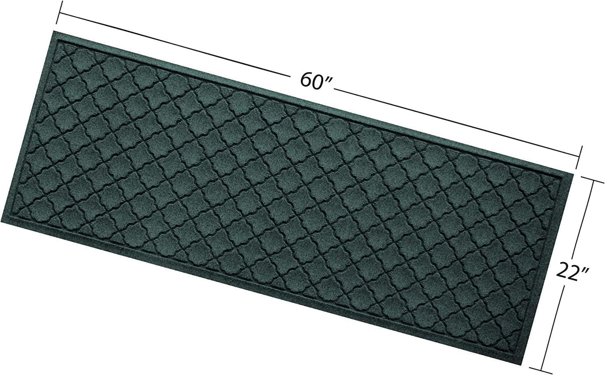 WaterHog Heavy Duty Runner Door Mat, 2' x 5', Made in USA, Durable & Skid-Resistant Entryway Mat