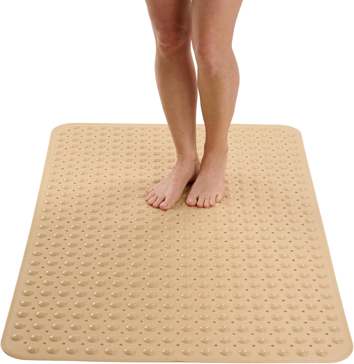 ENKOSI Extra Large Shower Mat Non Slip - 47 x 32 inch - XL Bathroom Shower Mat - Large Shower Mats