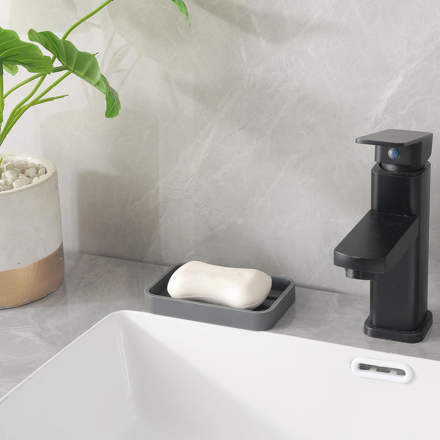 Silicone Kitchen Sink Organizer Tray for Multiple Usage,Easy Clean Sponges Holder for Kitchen
