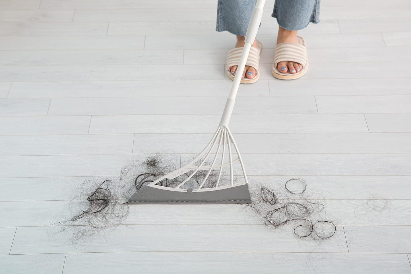 Original Broombi - All-Surface Silicone Broom, Squeegee, Pet Hair Remover - Smart Broom for Indoor