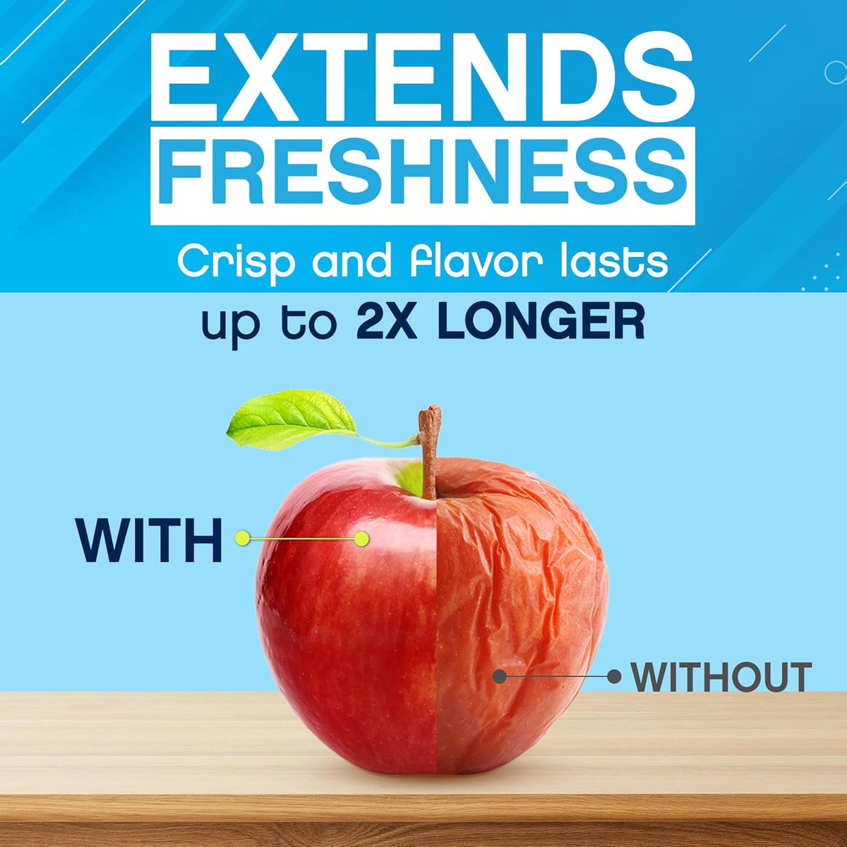 NonScents Refrigerator Deodorizer – Odor Eliminator for Fridge & Freezer – Outshines Baking Soda &