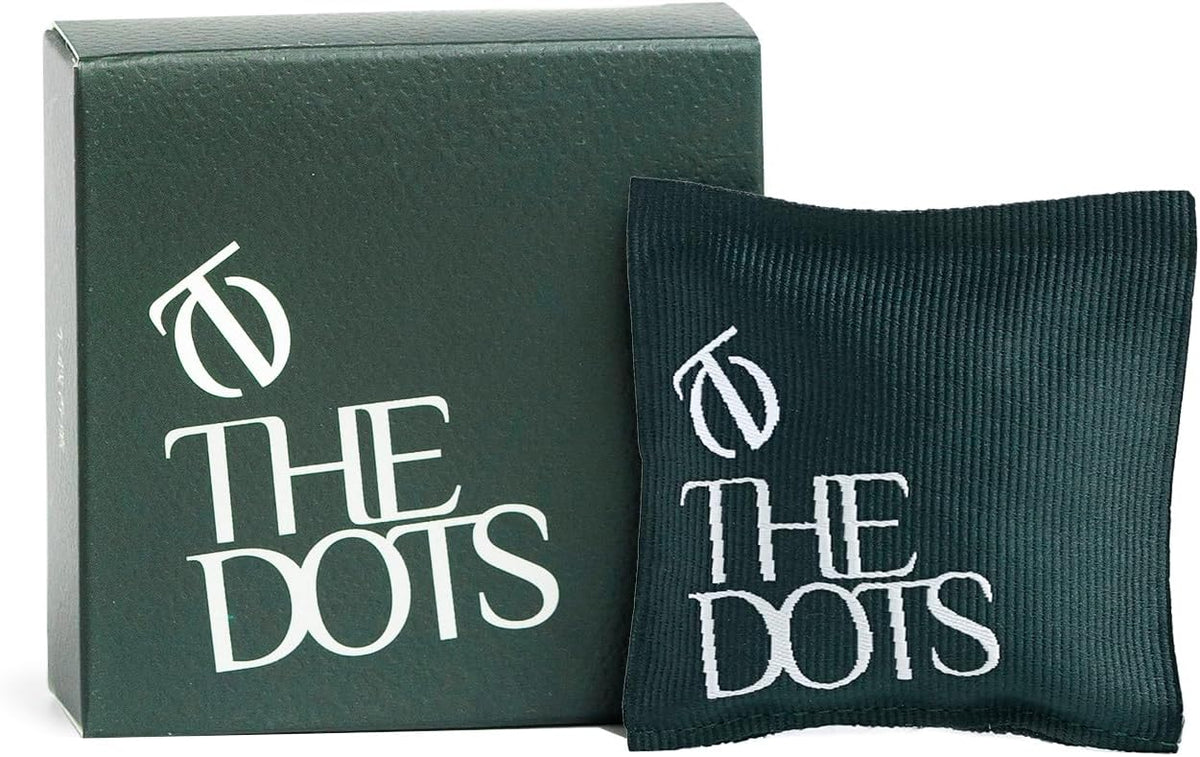 THEDOTS Series Frosted Ebony Car Vent Clip, Fabric Sachet Air Freshener, 30 Days Long-Lasting for