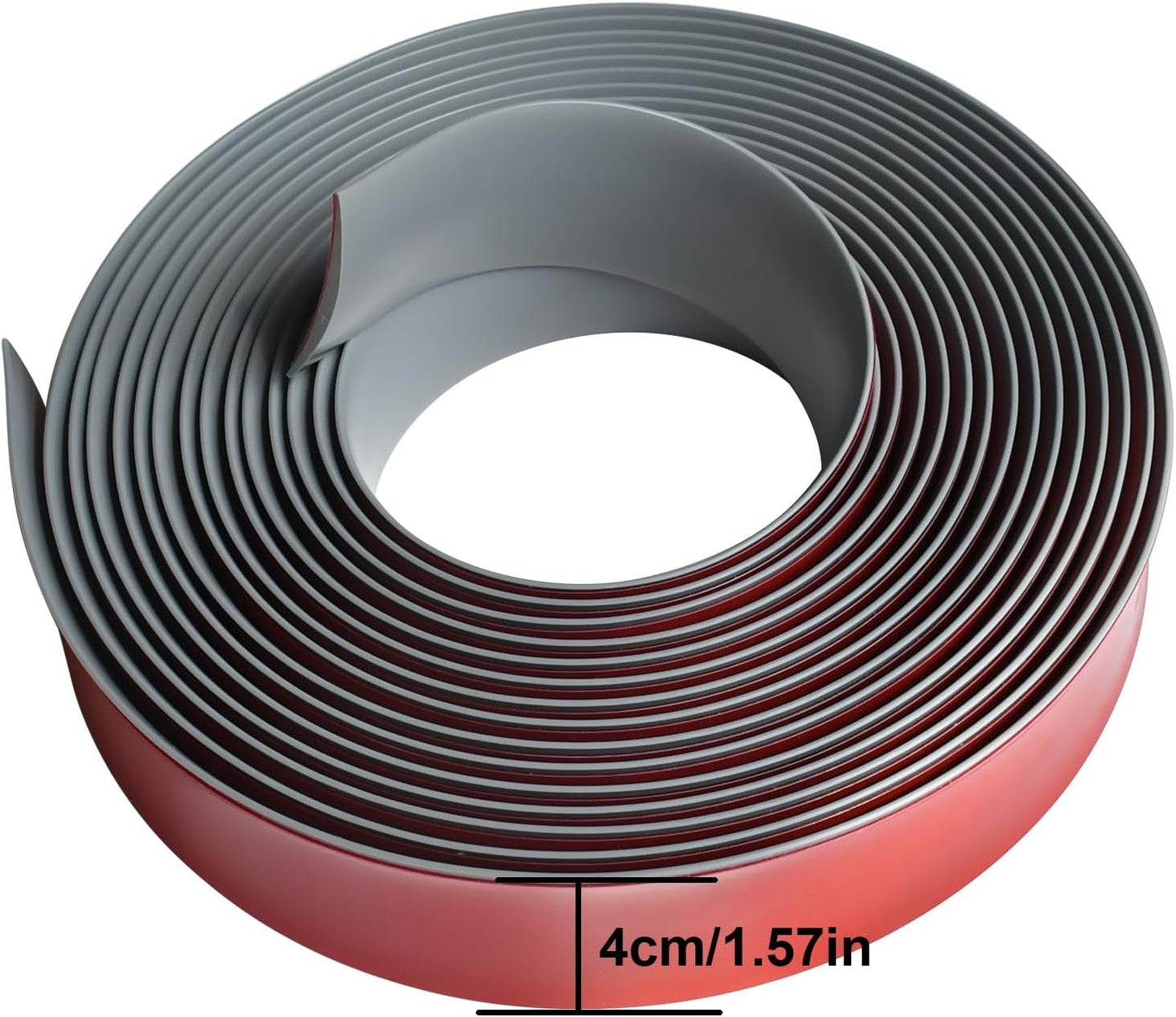 Floor/Door Flat Transition Strip & Self Adhesive Vinyl Edge Trim - Laminate Gap Covering Joining