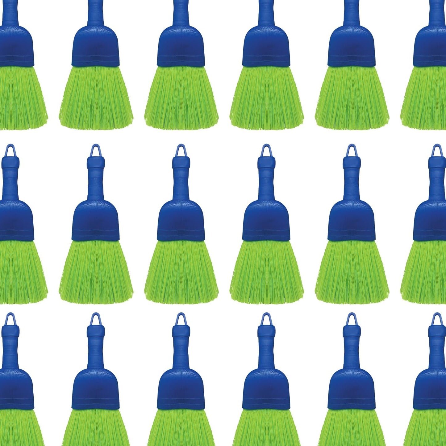 LOLA Whisk Broom, Hand Brush, 72 Pack, Durable Bristles, Whisks Away Dirt & Debris, Compact, Hang