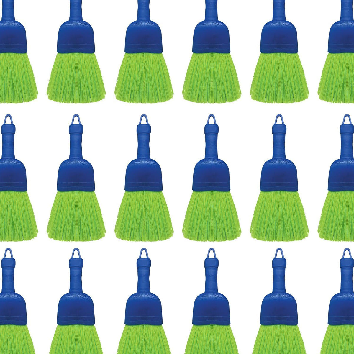 LOLA Whisk Broom, Hand Brush, 72 Pack, Durable Bristles, Whisks Away Dirt & Debris, Compact, Hang