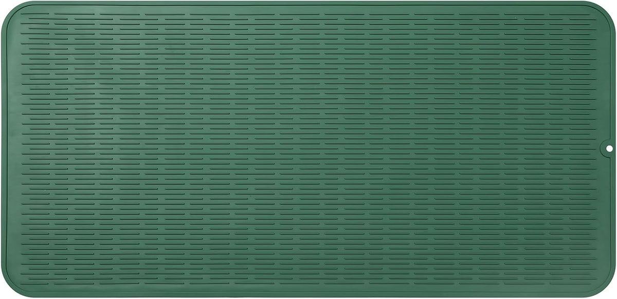 Silicone Dish Drying Mat for Multiple Usage,Easy clean,Eco-friendly,Heat-resistant Silicone Mat for