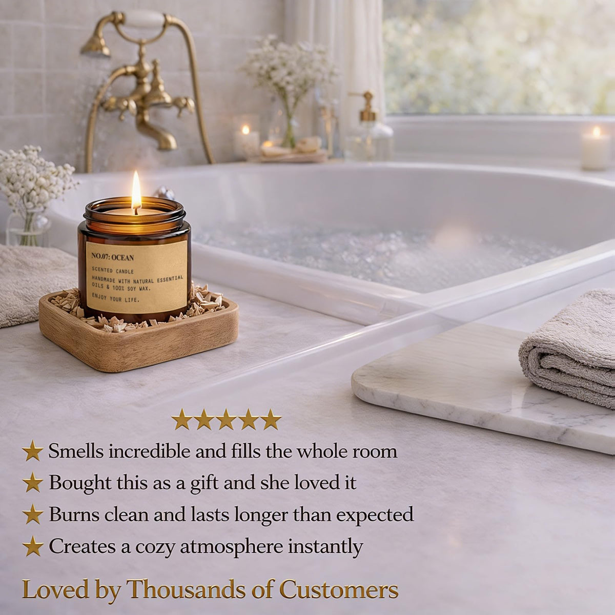 Scented Candles for Home,8 Pack Soy Wax Candle Set,Scented Candles