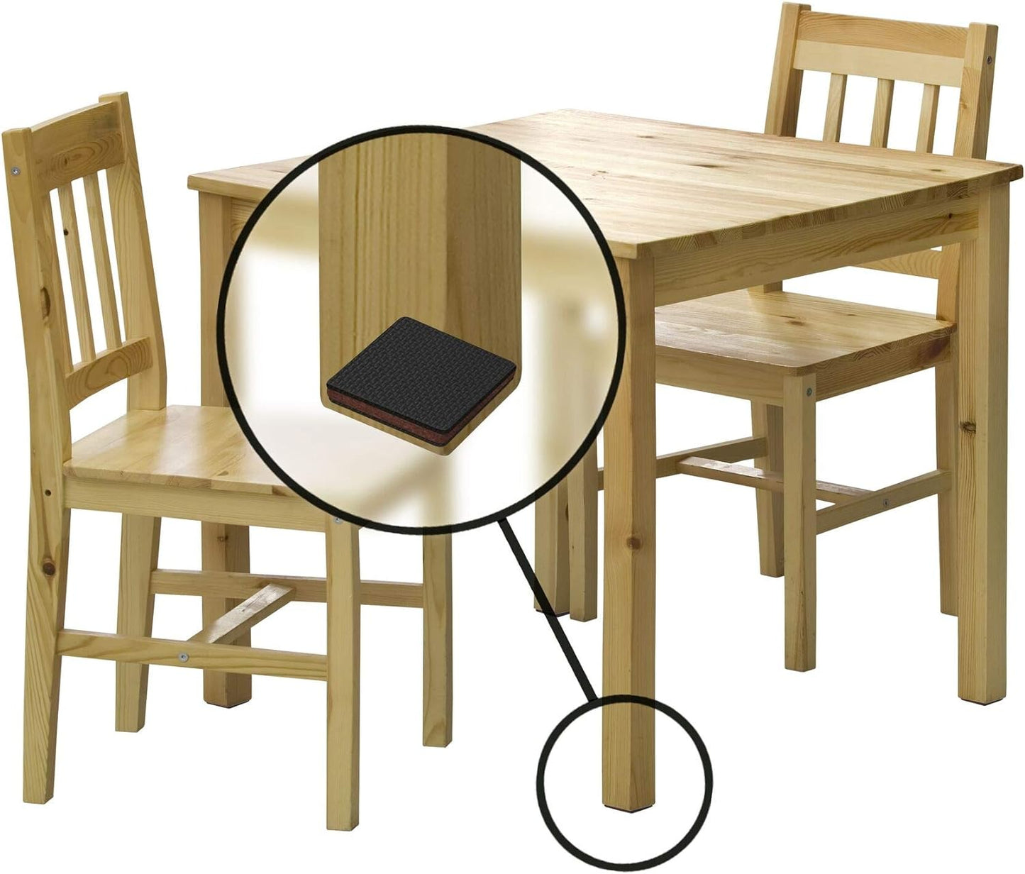 Slipstick GorillaPads CB142 Non-Slip Furniture Pads/Grippers (Set of 8) Furniture Leg Floor
