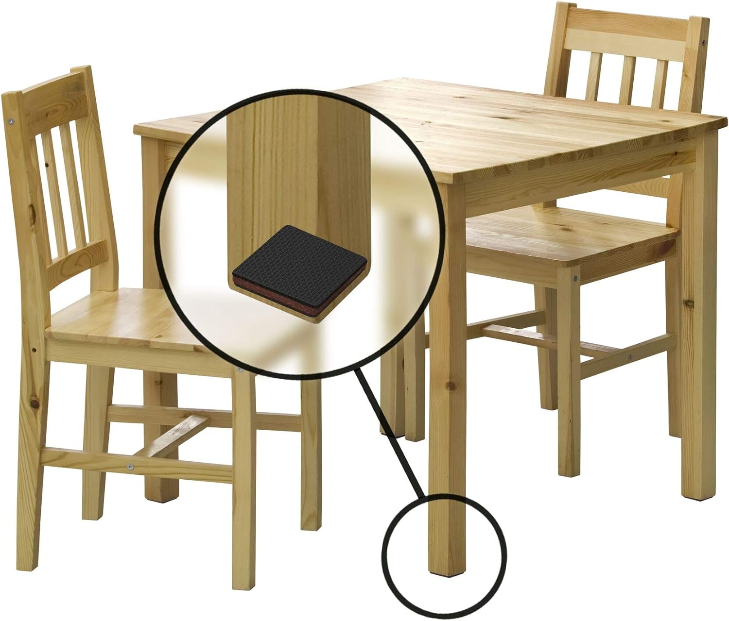 Slipstick GorillaPads CB142 Non-Slip Furniture Pads/Grippers (Set of 8) Furniture Leg Floor
